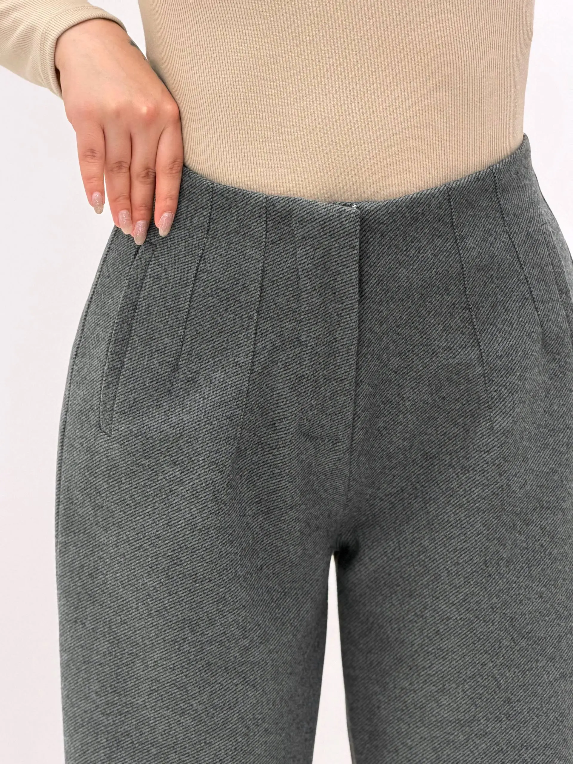 3832-شلوار فوتر واید موبامو